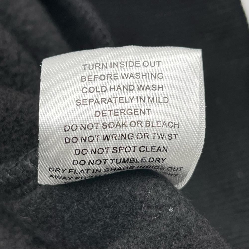 White Fox Boutique Project 5 1/4 Zip Black Sweatshirt Size L/XL Pullover Casual - Picture 9 of 11